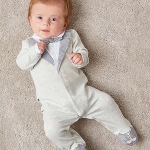 NWT! MINICLASIX Baby Boy's Tuxedo Footie Size 9 months